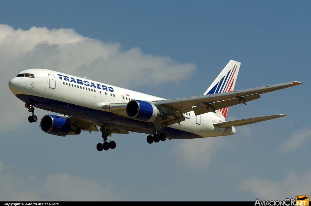 EI-CZD - Boeing 767-216/ER - Transaero Airlines