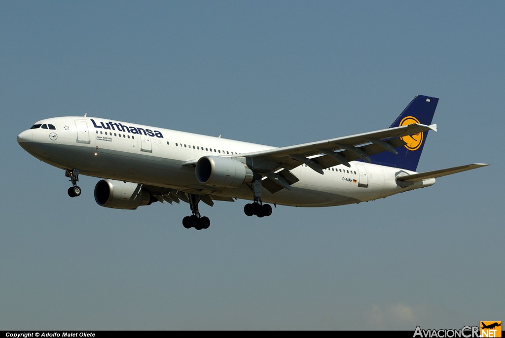 D-AIAH - Airbus A300B4-603 - Lufthansa