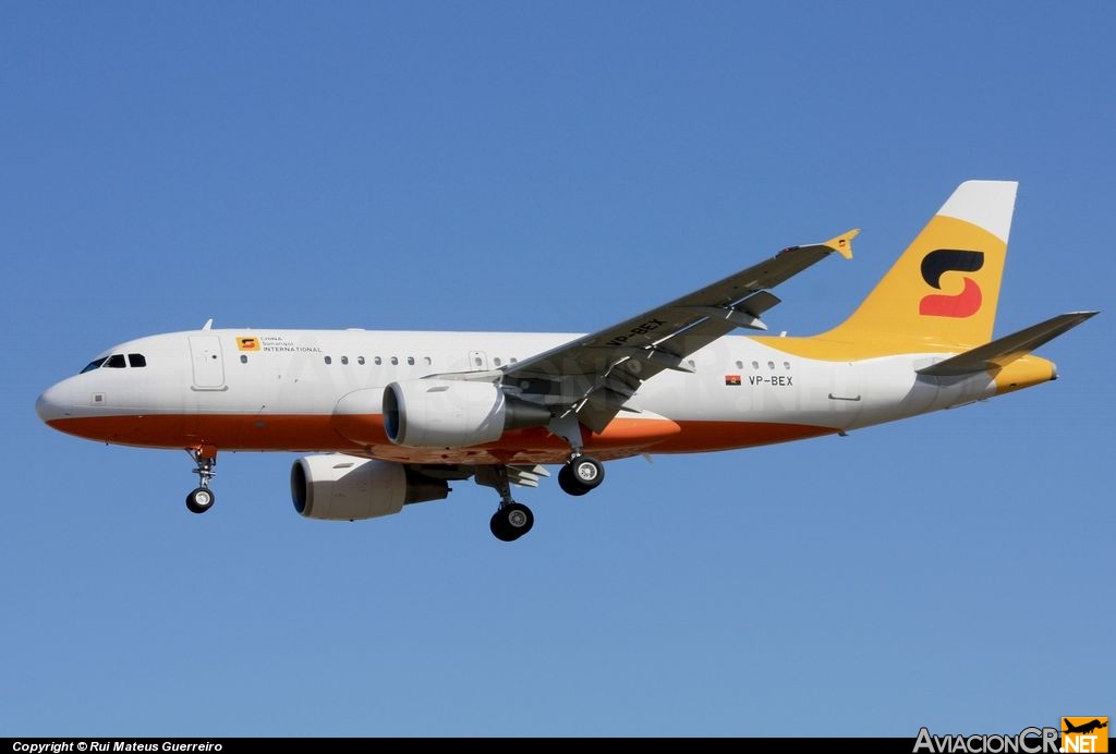 VP-BEX - Airbus A319-115X CJ - Sonair Servico Aereo