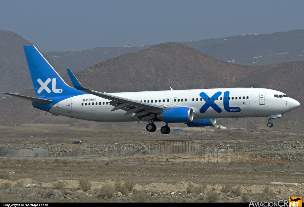 C-FTAH - Boeing 737-8Q8 - XL Airways