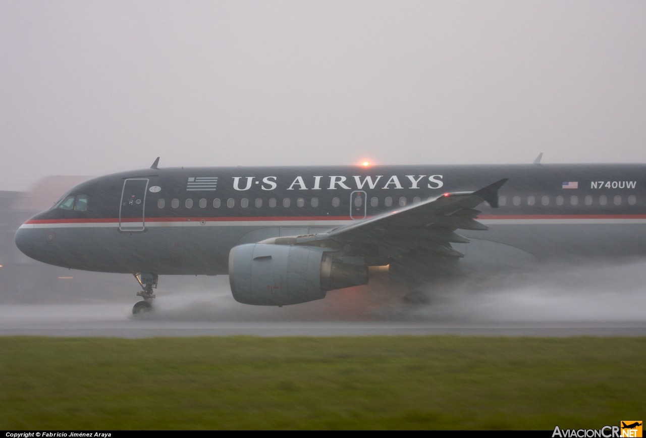 N740UW - Airbus A319-114 - US Airways