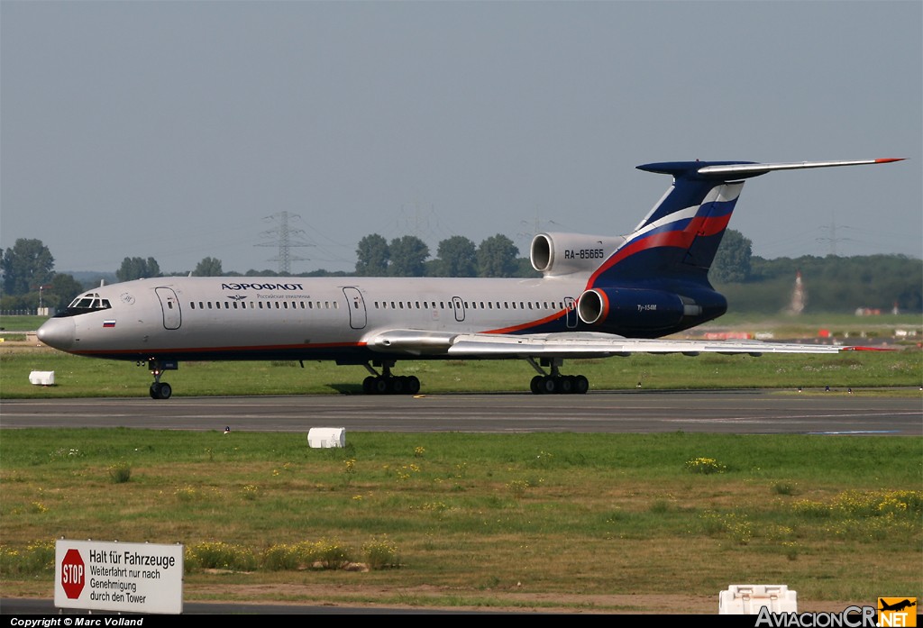 RA-85665 - Tupolev Tu-154M - Aeroflot