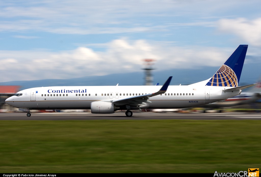 N75426 - Boeing 737-924ER - Continental Airlines