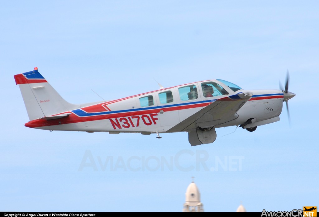 N3170F - Beechcraft A36 Bonanza - Horizon Group Inc