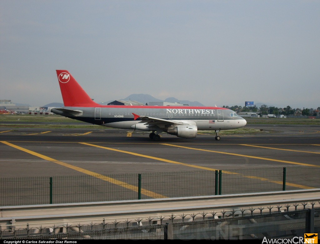 N349NB - Airbus A319-114 - Northwest Airlines