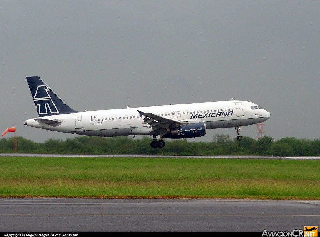 N332MX - Airbus A320-231 - Mexicana
