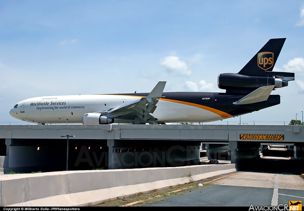 N278UP - McDonnell Douglas MD-11F - UPS - United Parcel Service