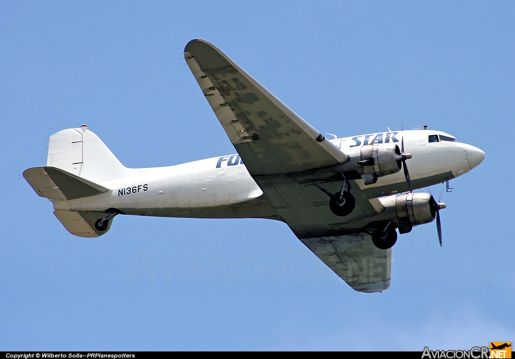 N136FS - Douglas DC-3 (C-47/53/117/R4D/Skytrain/Dakota) - Four Stars Aviation