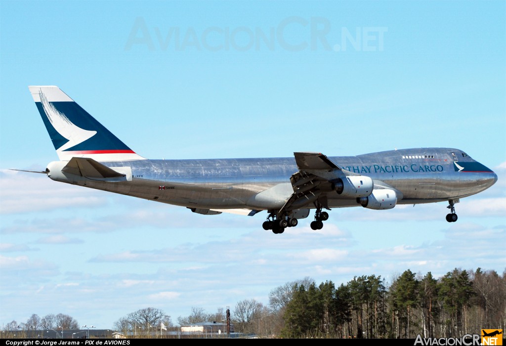 B-HVX - Boeing 747-267F/SCD - Cathay Pacific Cargo