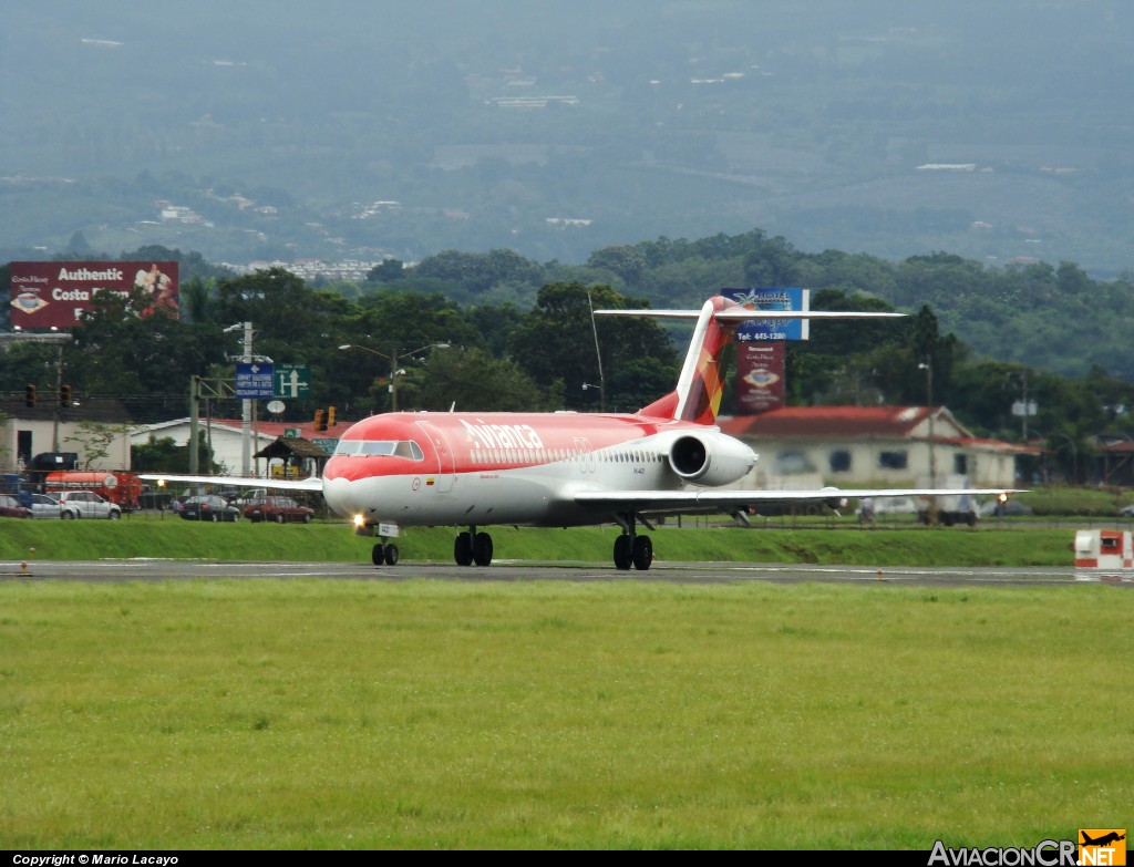 HK-4431 - Fokker 100 - Avianca Colombia