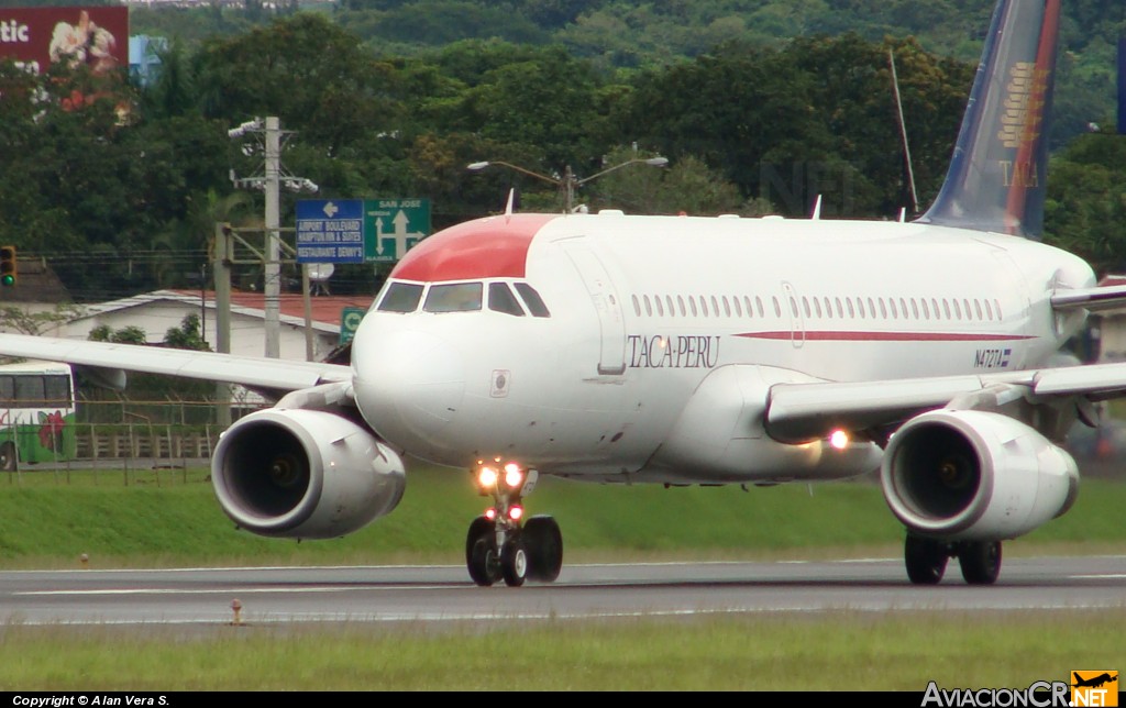 N472TA - Airbus A319-132 - TACA Perú