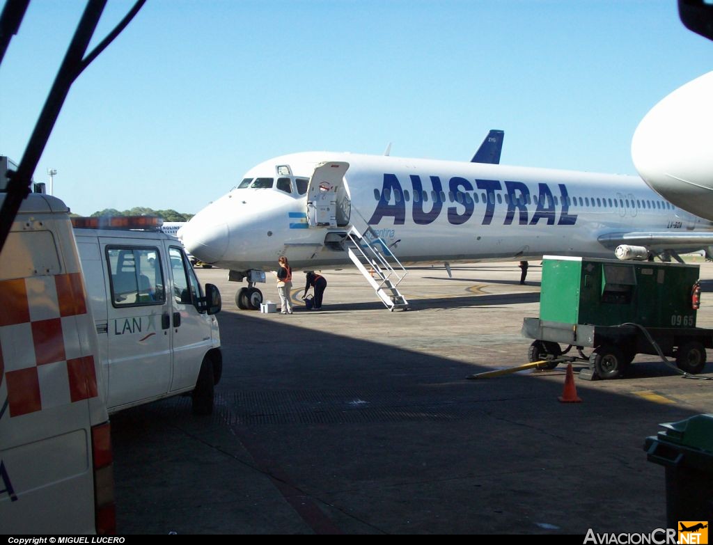 LV-BOA - McDonnell Douglas MD-88 - Austral Líneas Aéreas