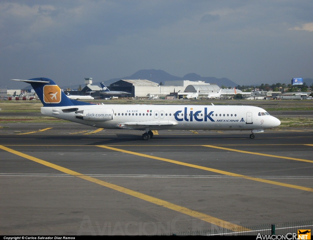 XA-KXR - Fokker 100 - Click de Mexicana