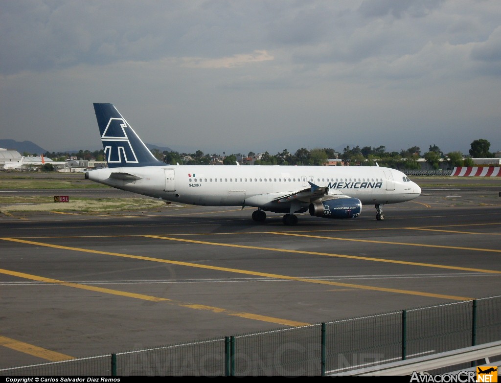 N428MX - Airbus A320-231 - Mexicana