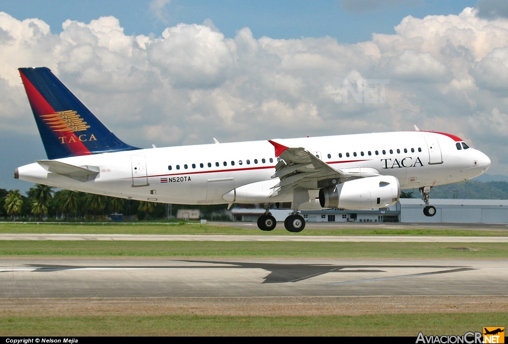 N520TA - Airbus A319-132 - TACA