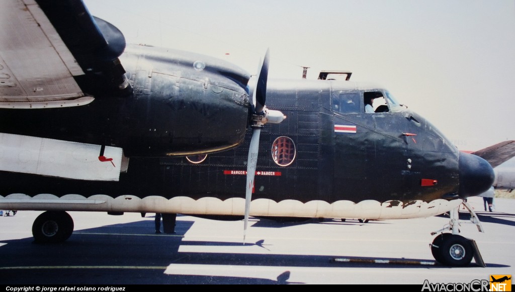 MSP002 - De Havilland Canada C-7A Caribou - Ministerio de Seguridad Pública - Costa Rica