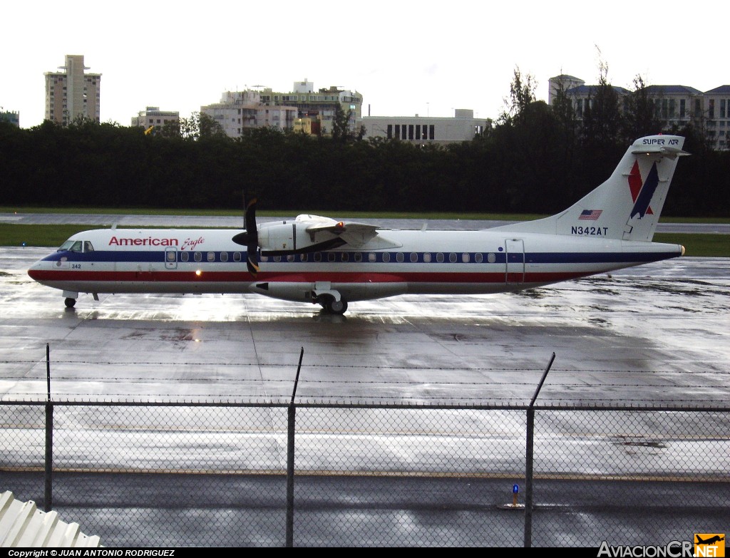 N342AT - ATR 72-212 - American Eagle