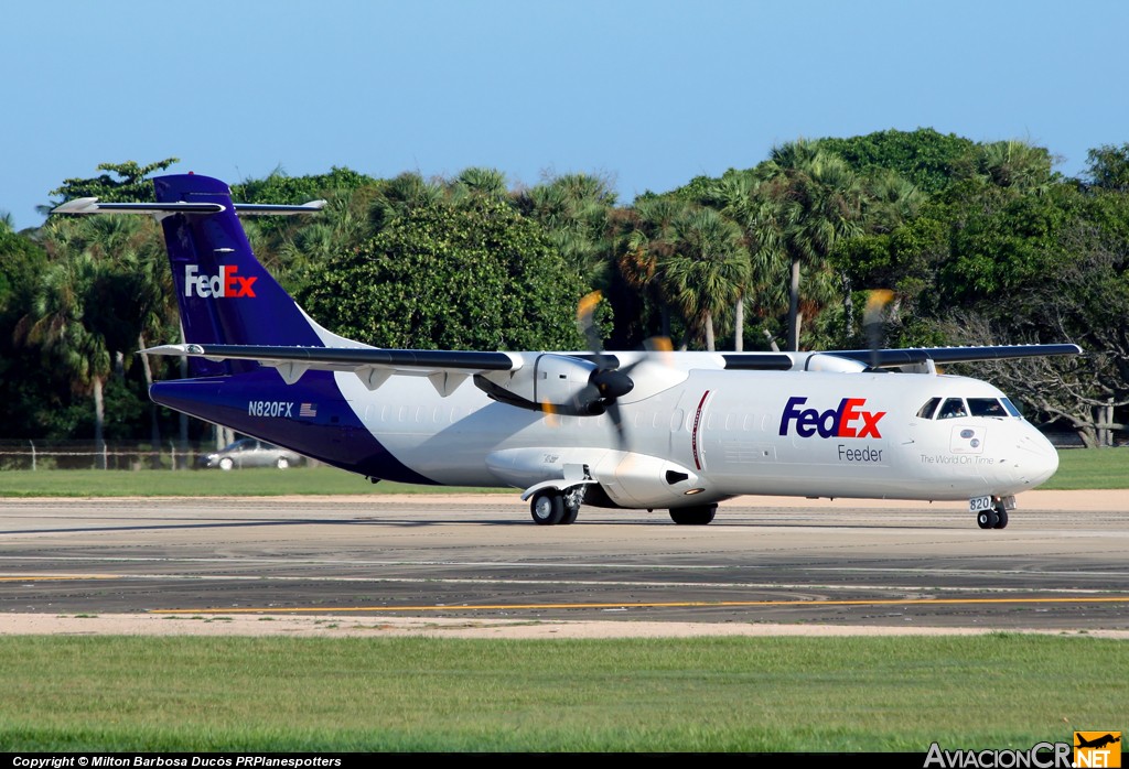 N820FX - ATR 72-212 - FedEx