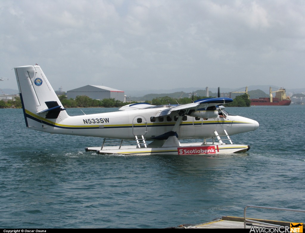 N533SW - De Havilland Canada DHC-6-300 Twin Otter - Seaborne AIrlines