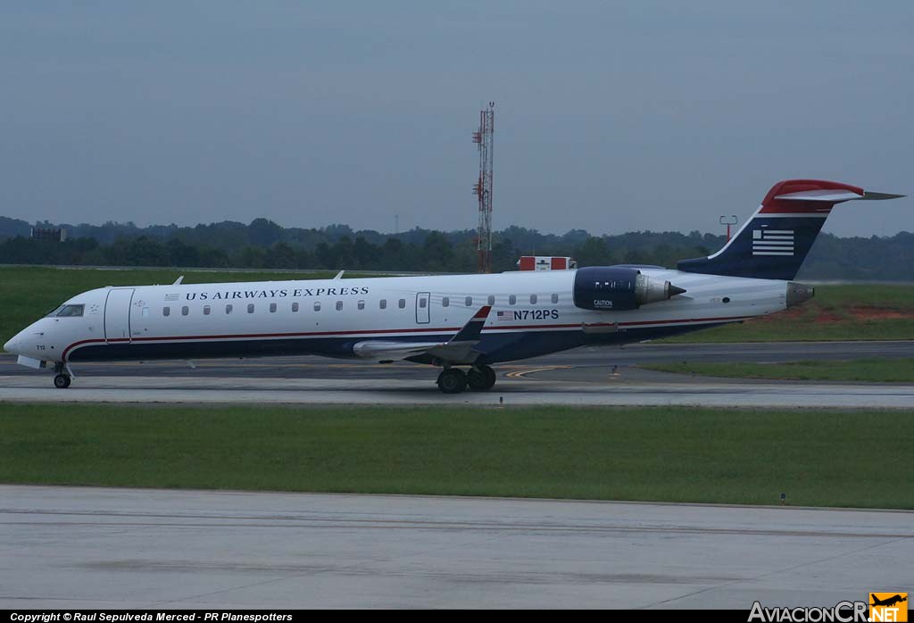 N712PS - Bombardier CL-600-2C10 - US Airways Express