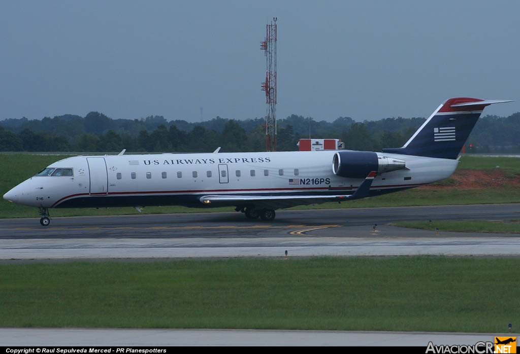 N216PS - Bombardier CL-600-2B19 - U.S. Airways Express