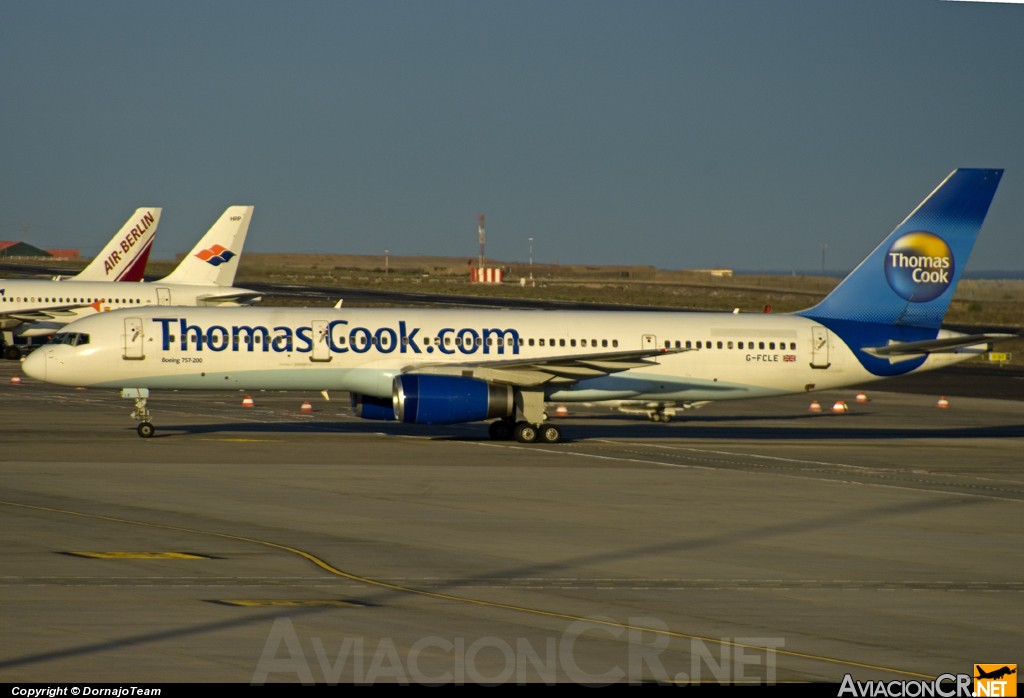 G-FCLE - Boeing 757-28A - Thomas Cook