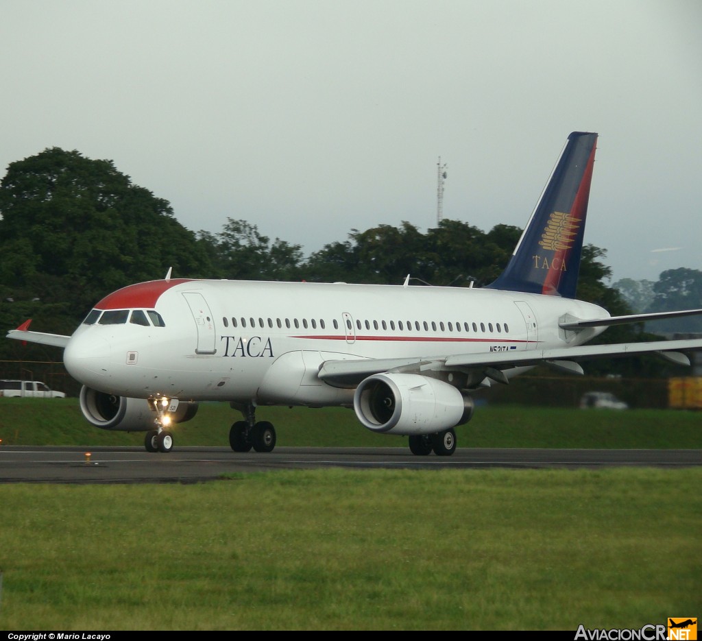 N521TA - Airbus A319-132 - TACA