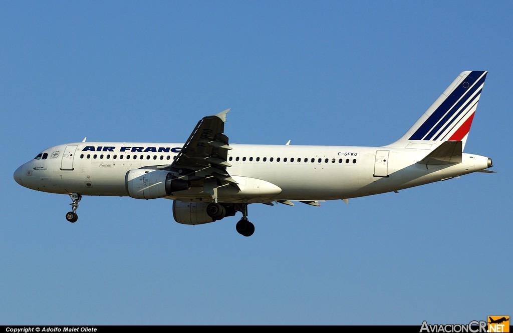 F-GFKO - Airbus A320-211 - Air France