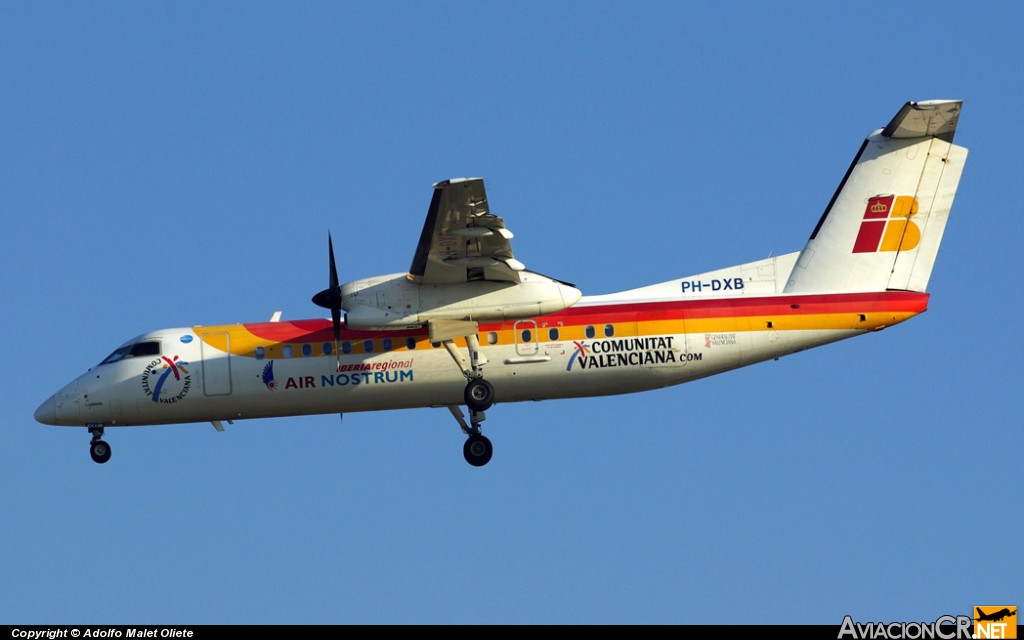 PH-DXB - De Havilland Canada DHC-8-315Q Dash 8 - Air Nostrum (Iberia Regional)