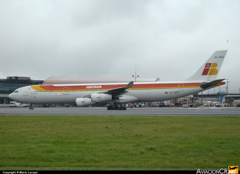 EC-GGS - Airbus A340-313 - Iberia