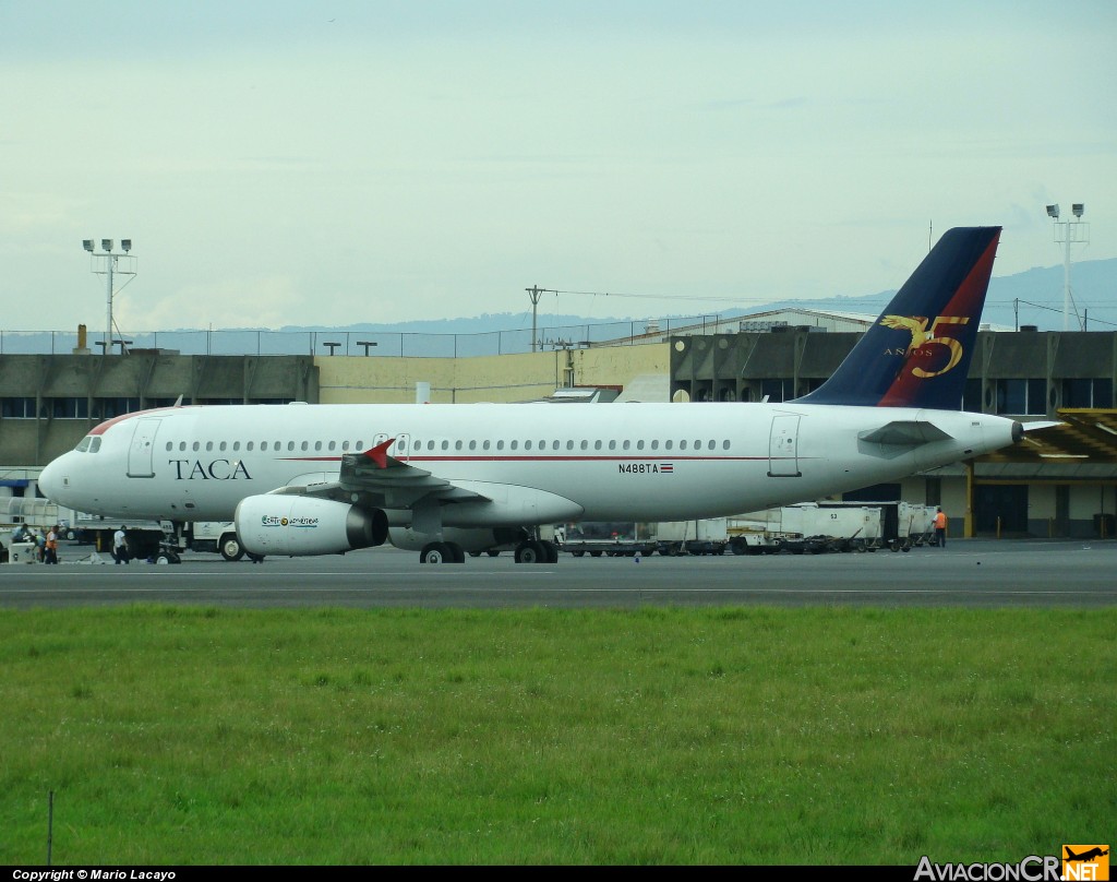 N488TA - Airbus A320-233 - TACA