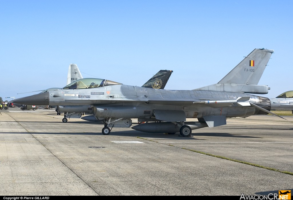 FA-100 - Lockheed Martin F-16A Fighting Falcon - Fuerza Aerea Belga