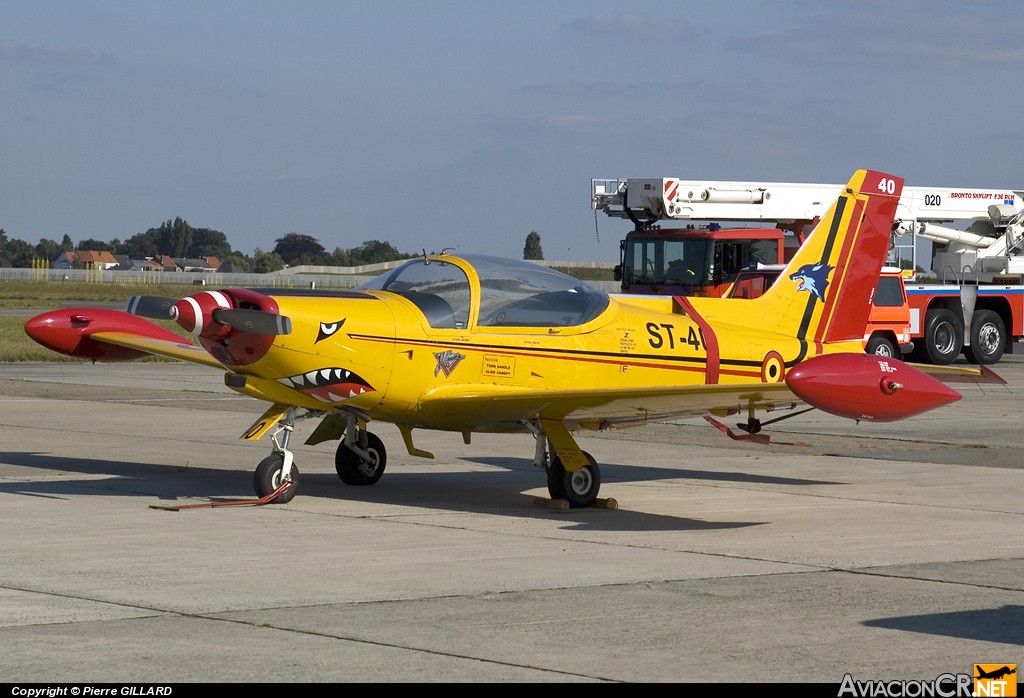 ST-40 - SIAI-Marchetti SF-260D - Fuerza Aerea Belga