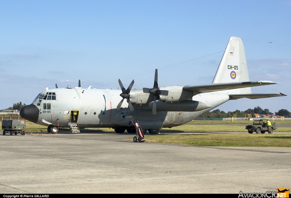 CH-05 - Lockheed C-130H Hercules (L-382) - Fuerza Aerea Belga