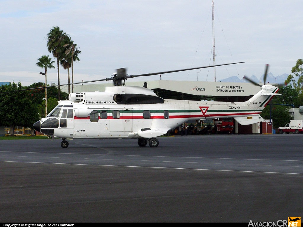 XC-UHM - Aerospatiale AS 332L Super Puma - Fuerza Aerea Mexicana FAM
