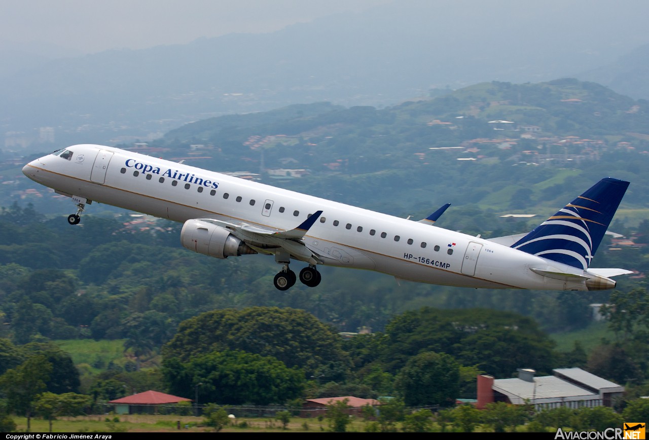 HP-1564CMP - Embraer 190-100IGW - Copa Airlines