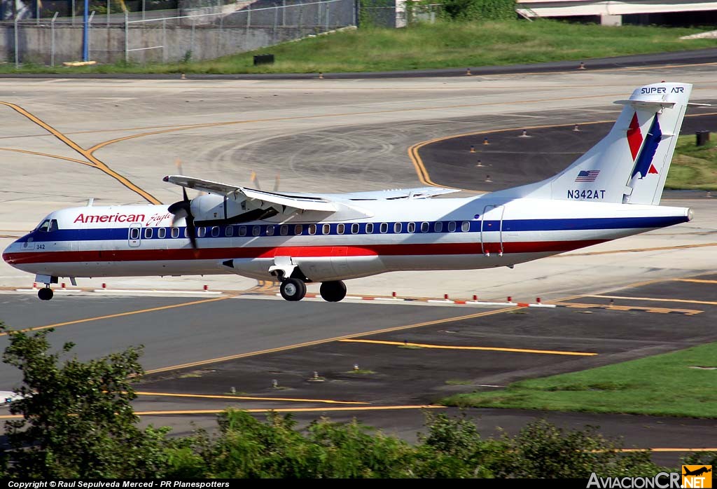 N342AT - ATR 72-212 - American Eagle