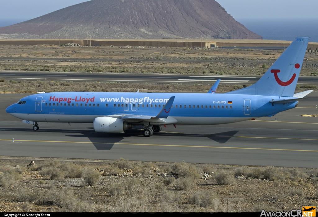 D-AHFG - Boeing 737-8K5 - Hapagfly