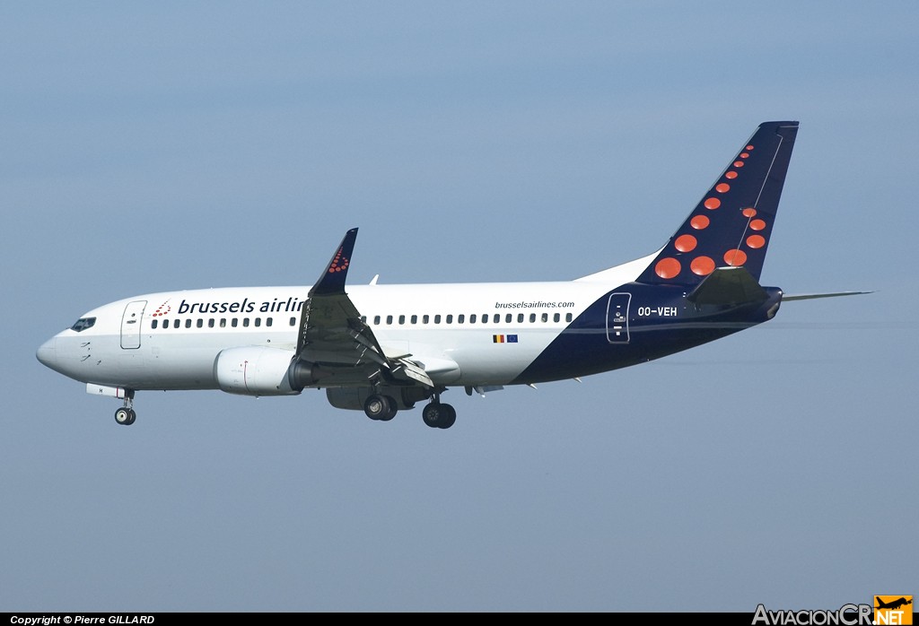 OO-VEH - Boeing 737-36N - Brussels airlines