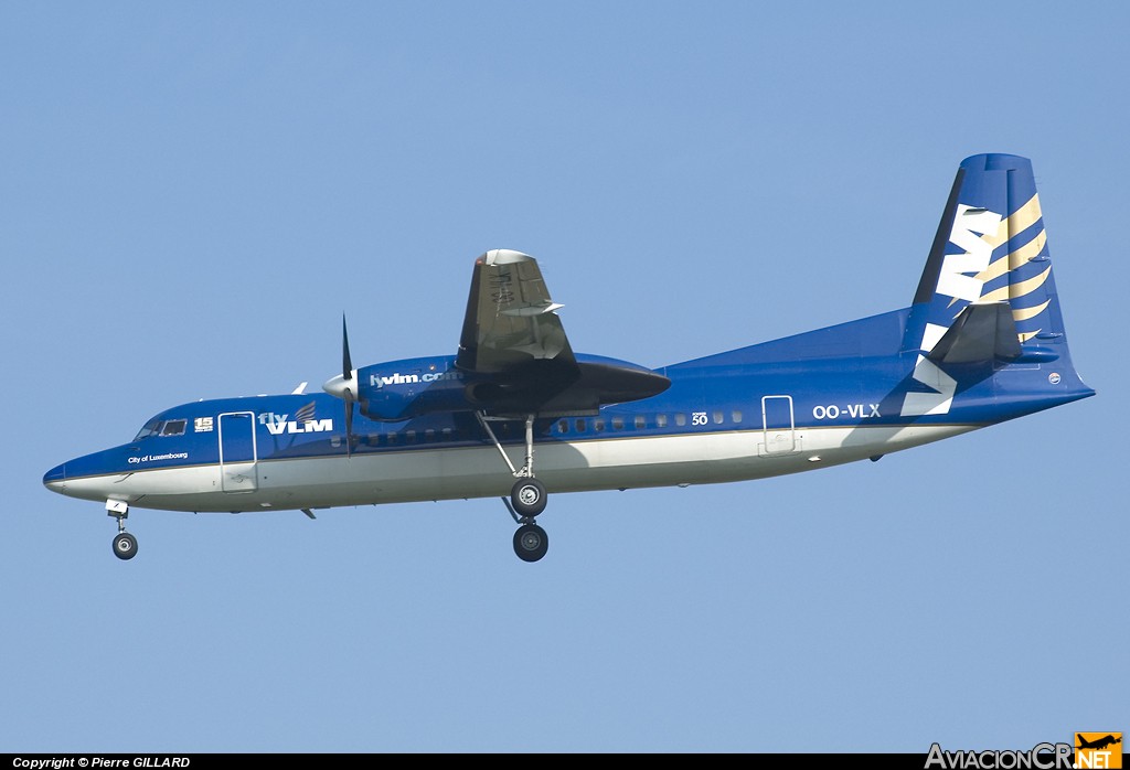 OO-VLX - Fokker 50 - VLM-Vlaamse Luchtvaart Maatschappij