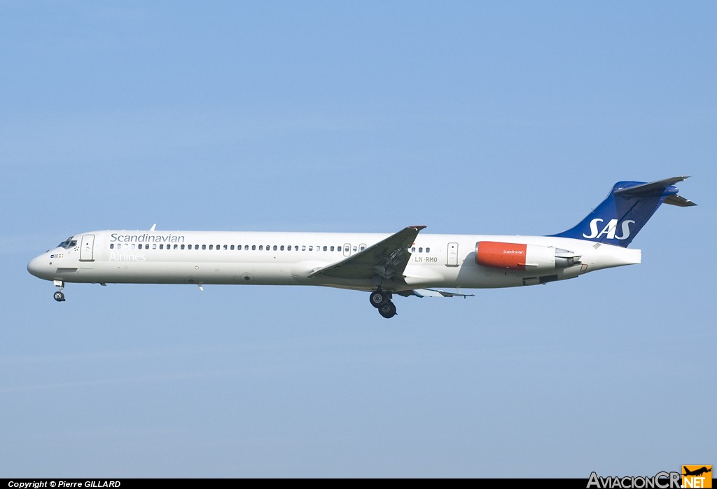LN-RMO - McDonnell Douglas MD-81 (DC-9-81) - Scandinavian Airlines - SAS