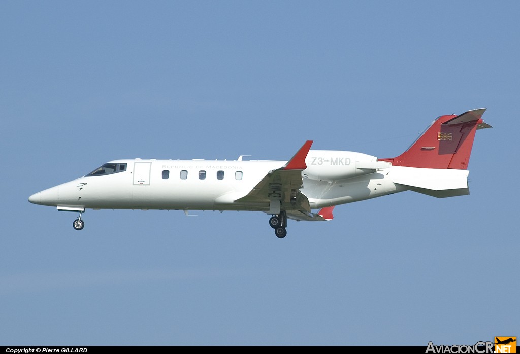 Z3-MKD - Learjet 60 - Republic of Macedonia