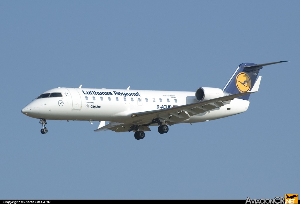 D-ACHD - Canadair CL-600-2B19 Regional Jet CRJ-200LR - Lufthansa Cityline