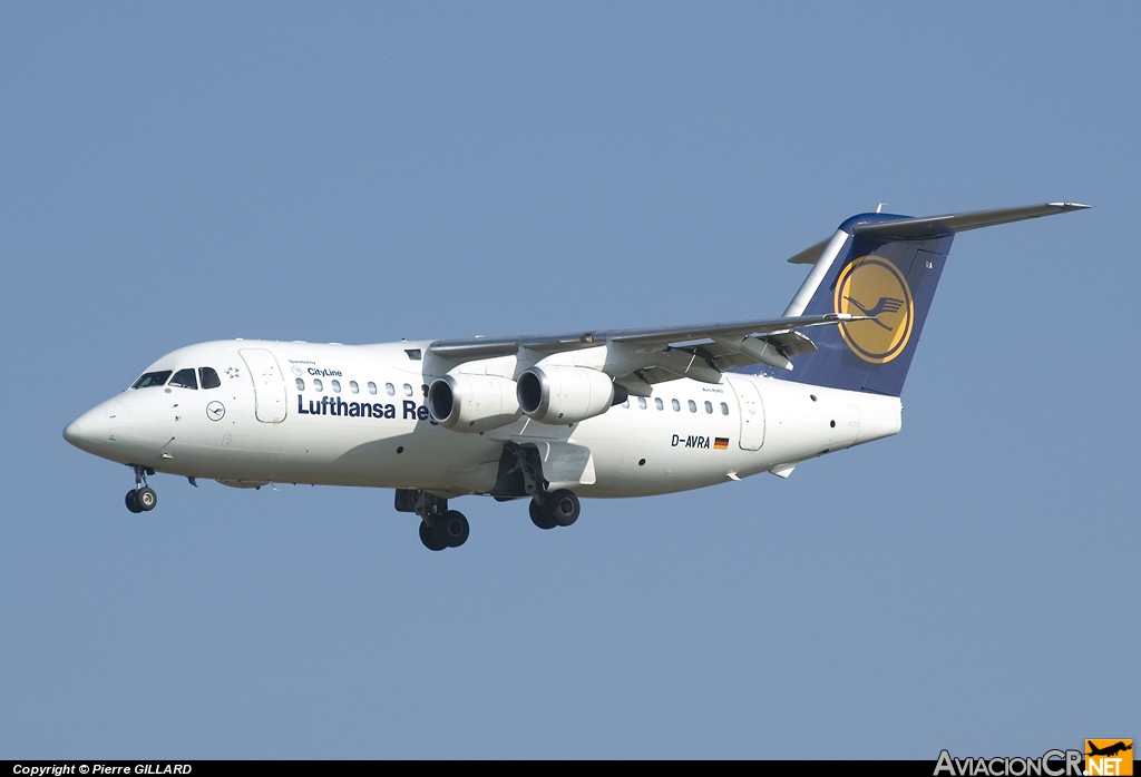 D-AVRA - British Aerospace Avro 146-RJ85 - Lufthansa Cityline