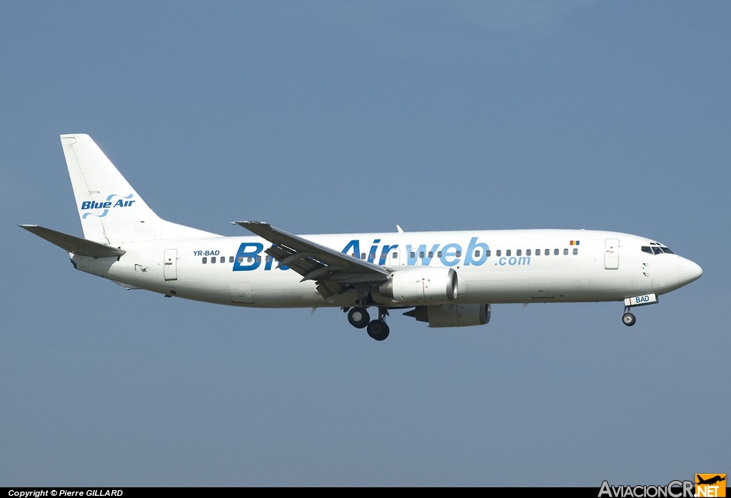 YR-BAD - Boeing 737-4C9 - Blue Air