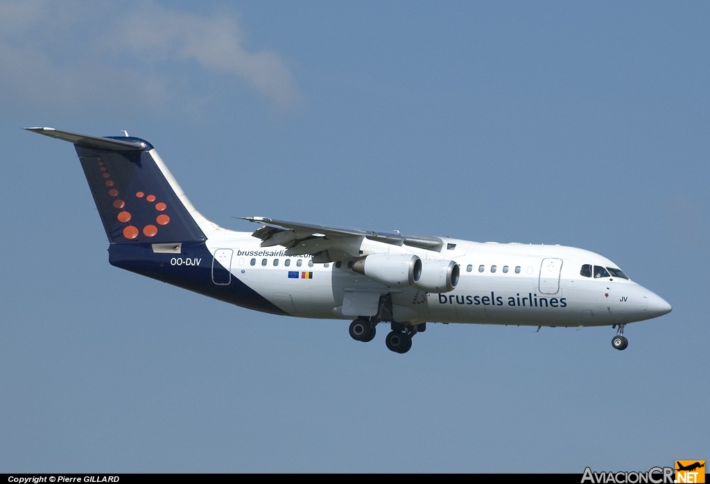 OO-DJV - British Aerospace Avro 146-RJ85 - Brussels airlines