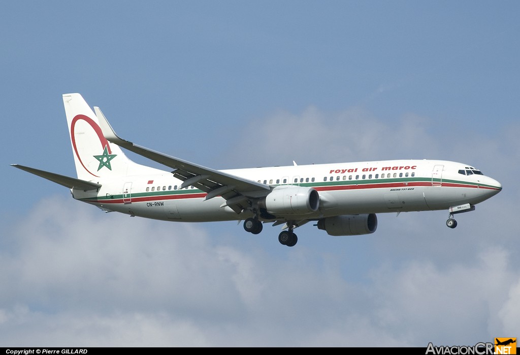 CN-RNW - Boeing 737-8B6 - Royal Air Maroc