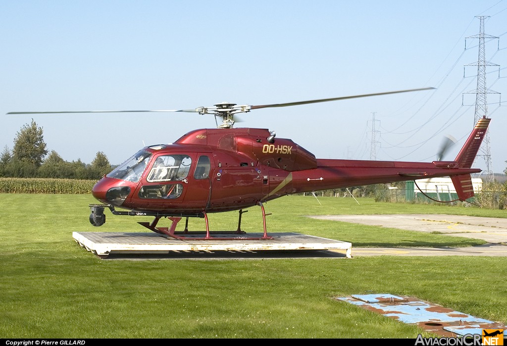 OO-HSK - Aerospatiale AS 355F-2 Ecureuil 2 - Heli Service Belgium