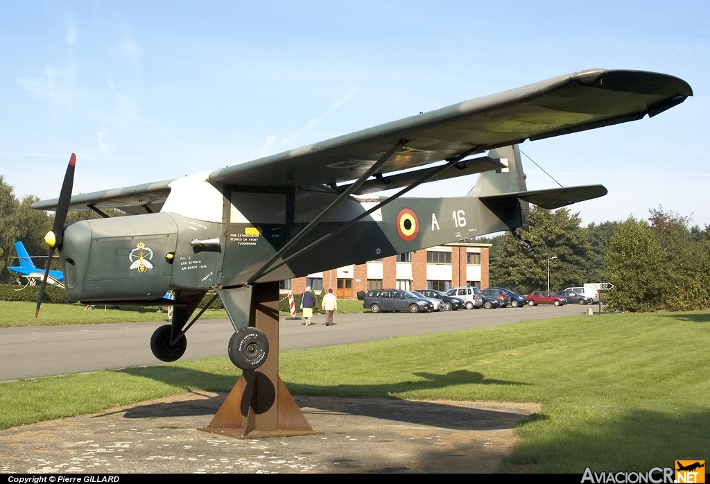 A16 - Auster AOP.6 - Ejercito de Tierra de Bélgica - LtAvn