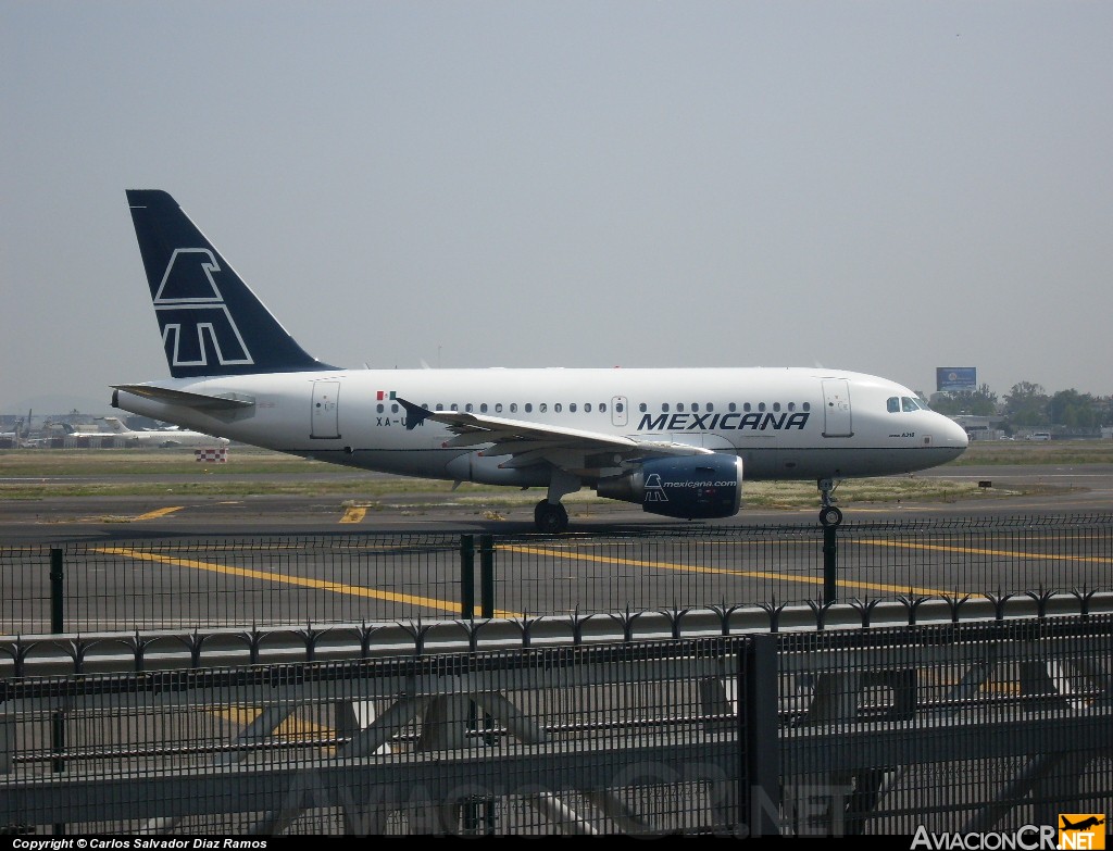 XA-UBR - Airbus A318-111 - Mexicana